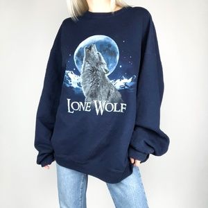 Vintage Wolf Sweatshirt